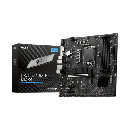 Achetez une carte mère MSI PRO B760M-P DDR4