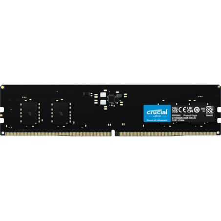 Achetez une barrette mémoire Crucial 8Go DDR5 CL40 UDIMM