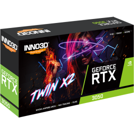 Carte Graphique Nvidia Inno3D GeForce RTX 3050 Twin X2 6Go