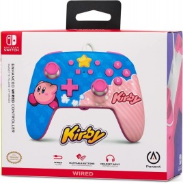 Manette de jeu filaire PowerA Enhanced Kirby pour Nintendo Switch