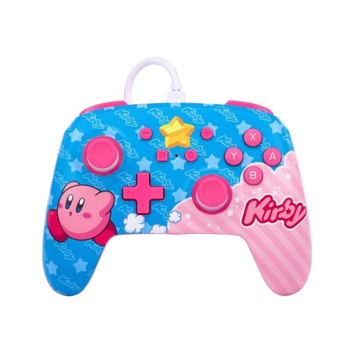 Manette de jeu filaire PowerA Enhanced Kirby pour Nintendo Switch